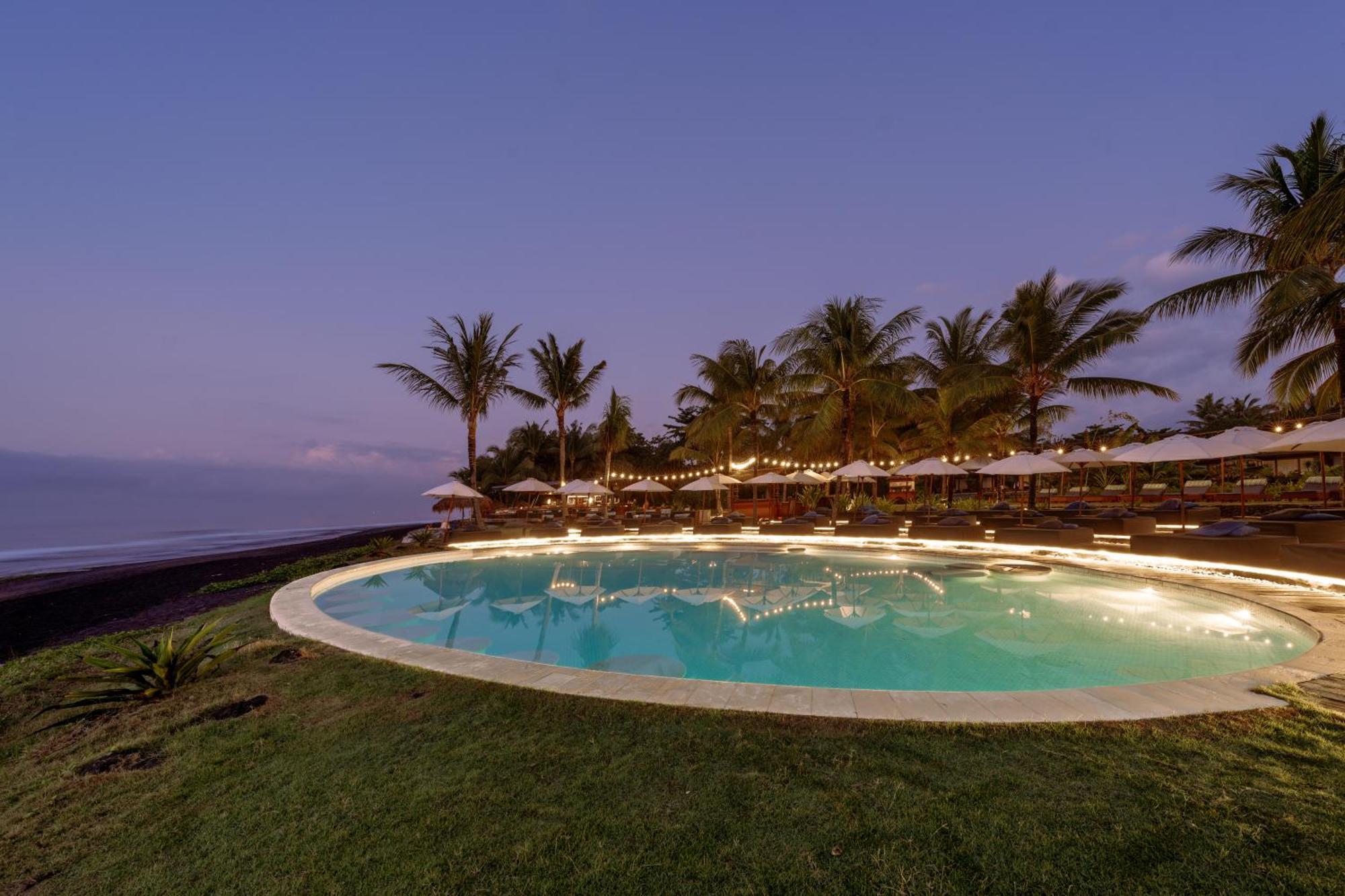 Hotel Komune And Beach Club Bali Keramas Exteriér fotografie