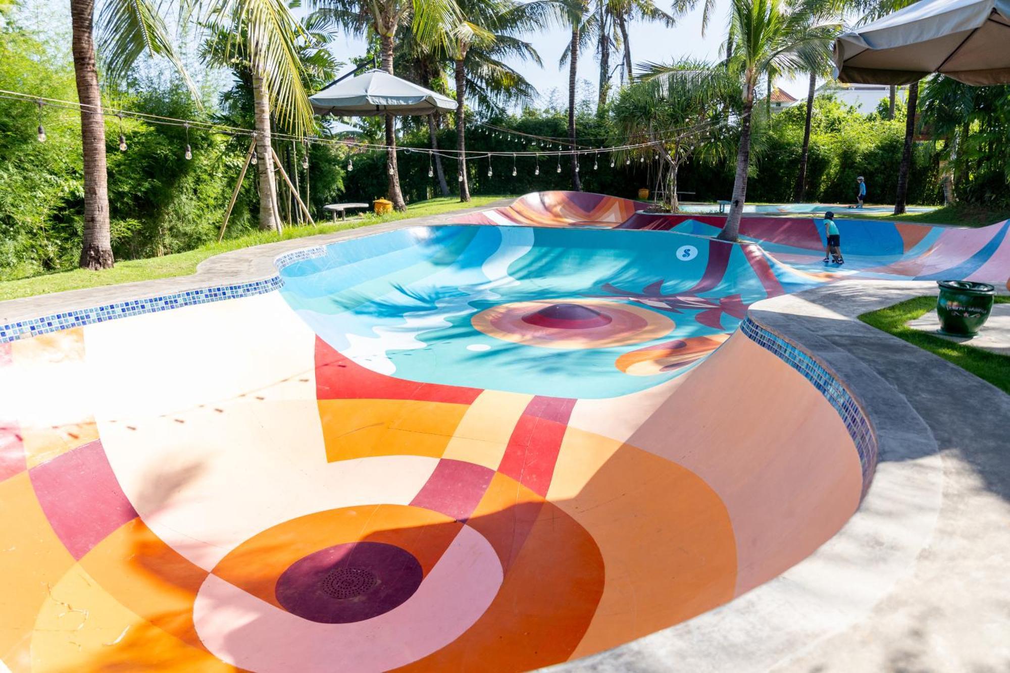 Hotel Komune And Beach Club Bali Keramas Exteriér fotografie