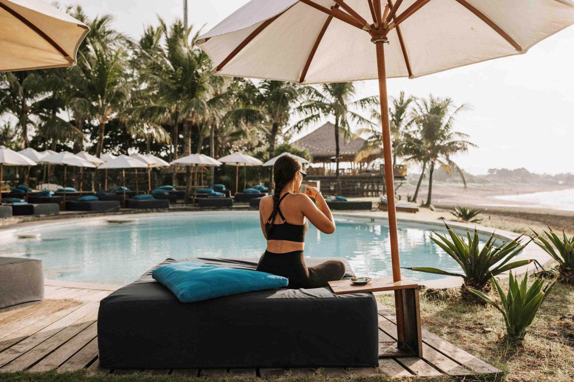 Hotel Komune And Beach Club Bali Keramas Exteriér fotografie